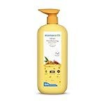 Mamaearth Ubtan Moisturizing Body Lotion with Turmeric & Saffron for Glowing Skin | 48 Hrs Moisturization | Nourishes Dry Skin | 7 in1 Total Care | 100% Natural Butter | Non-Greasy Smooth Skin | 400 ml
