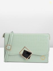 Caprese Sylvie Women Mint Medium Sling Bag