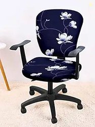 Cortina Computer Desk Seat Covers | Stretchable Elastic Polyester Span