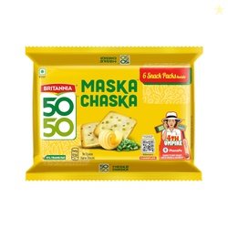 Britannia 50-50 Maska Chaska Biscuits, 300 g