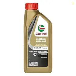Castrol EDGE Euro Car 0W-20 M Advanced Full Synthetic Engine Oil | Pow