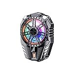 STRIFF Mobile Cooling Pad |Mobile Cooler | Gaming Fan | for Instant Cooling Advanced Refrigeration Chip & LED Temperature Display Compatible for Android and iPhones – (Black)