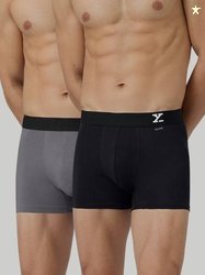 XYXX Pack of 2 Aero Anti-bacterial Odour-free cotton Solid M...