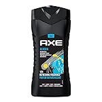 AXE Alaska 3 In 1 Body, Face & Hair Wash for Men, Long-Lasting Refreshing Ocean Air & Bergamot Fragrance Natural Origin Ingredients,Removes Odor & Bacteria, No Parabens, Dermatologically Tested, 250ml