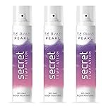 Secret Temptation Te Amo Pearl Perfume Body Spray for Women, 120ml each (Pack of 3)