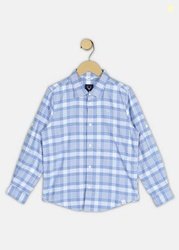Allen Solly Boys Regular Fit Checkered Casual Shirt