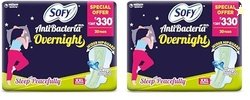 Sofy Anti Bacteria Overnight Extra Long Sanitary Pads, XX-Large, Pack