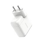 Anker 35W 2-Port USB-C Wall Charger, Compact Fast Charger with 18W PD & 15W PowerIQ 3.0 for iPhone 15/14/13, Galaxy, iPad, and More â White
