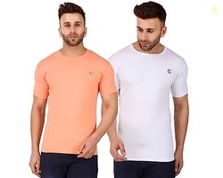 ELYYORK Regular Fit Men's Causal T-Shirt| T-Shirt| Causal T-Shirt|T-Sh