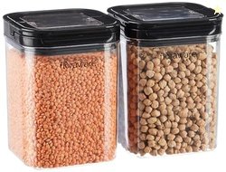 Floraware Food Safe Plastic Multiuse Square Lock & Lock Airtight Conta