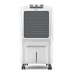 Orient Electric Durachill 40 L Portable Air Cooler For Home | Densenest Honeycomb Pads |More Air Delivery | Fully Collapsible Louvers |Inverter Compatible | 1 Year Warranty by Orient | White & Grey