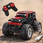 Lifelong Rechargeable Off Roader Monster Truck RC Car for Kids 3â8 Yrs | High Speed, 1200mAh 90 Min Playtime, 100ft Range, Type-C Charging, Big Tyres, BIS Certified Toy for Boys & Girls (LLCORC02)