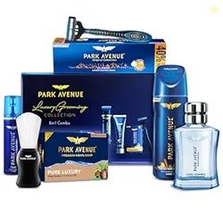 Park Avenue Luxury Grooming Collection 8 in 1 Combo Grooming Kit for m