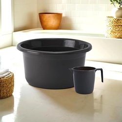 Heart Home Set of 2 Bathroom Combo Set | Bathing Set | Bathware Bathin