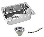 ROYAL SAPPHIRE Stainless Steel Polished finish Sink (18x16x8 inches) – Silver