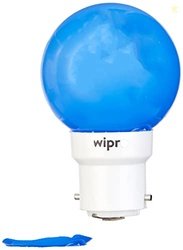 wipro Safelite N10004 B22 0.5w Led Night Lamp (Pack of 3, Blue)