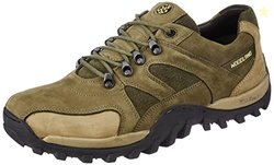 Woodland Men's Olive Green Leather Casual Shoe-9 UK (43 EU) (GC 265711