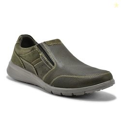 Woodland Men's Olive Green Nubuk WXYPDM Casual Shoes-8 UK (42 EU) (GC