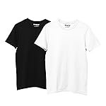 Hangout Hub HH85 Tshirt for Boy’s | Regular Fit | Super Combed Cotton Kids T-Shirt | Solid Plain Tees | Round Neck T Shirt | Half Sleeves |Pack of 2 |3 | 4 | 5 | 6