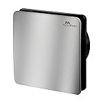 RR Signature Vento Fresh Luxura 150 mm Exhaust Fan For Kitchen, Bathroom | Silent, Compact Design, Easy Install | Thermal Fuse | High Speed 100% Powerful Copper Motor | 2 Year Warranty [Steel Finish]