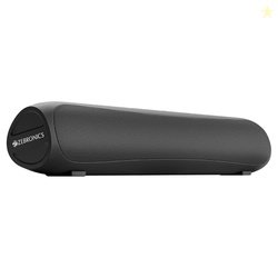 Zebronics Compact Soundbar, 18 Watts, Upto 6 Hours Playback, Dual 52mm