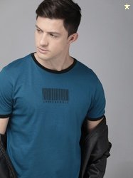 Roadster The Life Co. Conversational Print Round Neck Cotton T-shirt