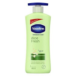 Vaseline Aloe Fresh Body Lotion,24 HR Long Lasting Moisturisation with