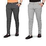 Men’s Lycrablend Soild Slim Fit Casual Trouser Pant
