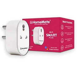 HomeMate WiFi Smart Plug Socket 16A (Pack of 1), With Energy Monitorin