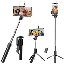 Kratos K2 Selfie Stick with Tripod Stand, 3 in 1 Multifunctional Desig