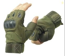 DEVYAMI Tactical Riding Gloves for Men  Half-Finger Motorcycle Gloves