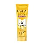 POND’S Serum boost sunscreen For All skin types prevent and fade dark patches with the power of SPF 55 and NIACINAMIDE-C Serum 50g