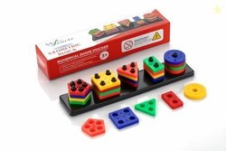 Wirescorts Angle Geometric Plastic Blocks, Sorting & Stacking Toys for