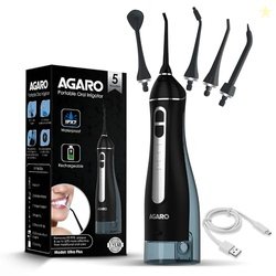 AGARO Ultra Plus Dental Flosser for teeth,Portable,Cordless & Recharge