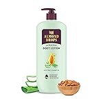Bajaj Almond Drops Ultralight Body Lotion, 600 ml | Women and Men | Refreshing Hydration – Aloe Vera, Almond Oil & Vitamin E