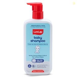 LuvLap Milky Soft Baby Shampoo - 600ml, Tear Free Formula, Ph 5.5,With