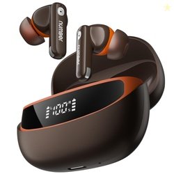 Number Navo Buds Z1 TWS Earbuds,72H Playtime,Digital Display Case,Quad