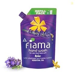 Fiama Relax Hand Wash, 750 ml Refill Pack, Value Pouch, Lavender Oil &