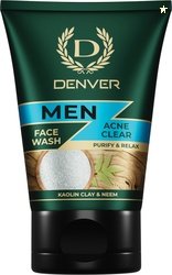 DENVER Acne Clear Facewash With Kaolin Clay and Neem Face Wash (1...mo
