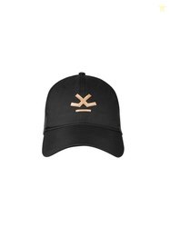 WROGN Unisex Black Printed Baseball Cap