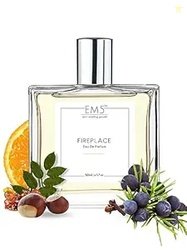 EM5 Fireplace Perfume for Men and Women | Woody Vanilla Balsamic | Uni