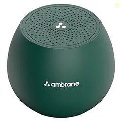 Ambrane 5W Wireless Bluetooth Mini Speaker with 44Hrs Playtime, Immers
