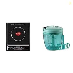 Pigeon by Stovekraft Cruise 1800-Watt Induction Cooktop (Black) & Pige