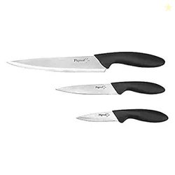 Pigeon by Stovekraft Stainless Steel Kitchen Knives Set, 3-Pieces, Mul