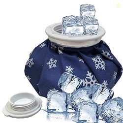 TAGPR Ice Cold-Warm Pack Ice Reusable Bag Hot Water Bag for Injuries,