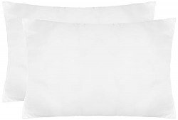 Amazon Brand - Solimo Polyester Microfibre Solid 2-Piece Ultra-Soft Be