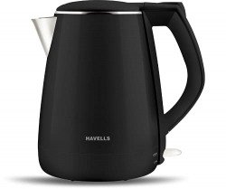 Havells Aqua Plus Electric Kettle 1.2 Litre, 1250 Watt | 304 Stainless