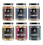 Nature Purify Dry fruits Combo 1.5kg (Almond, Cashew, Apricots, Black Raisin, Amla Candy, Mixed Nut & More.)