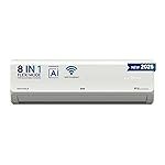 IFB Model Silver Plus Smart Series 1.5 Ton 5 Star In-built Wifi Split AC with HD Compressor, AI, Dual Gold Fin & 8-in-1 Flexi Mode – White (CI185SL22SGN1, Copper Condenser)