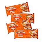 HARVEYS CRUNCHY & CREAME WAFERS || Wafer || Biscuits || Pack of 4 ||150g x 4 || 600g (Orange)